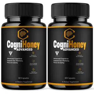 (2 Pack) CogniHoney Advanced Capsules, Cogni Honey Supplement (120 Capsules)