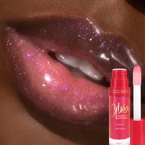 1PC Moisturize Lips Gloss, Give a glossy effect, Vivid Color with a Moisturizing Shine Suitable for Various Looks