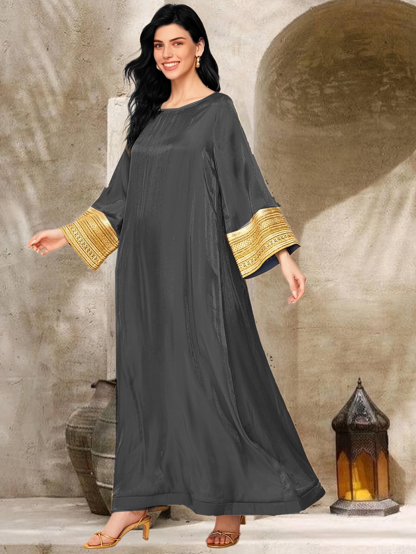 Arab Long Robe Jalabiya Muslim Saudi Abaya Women Party Dress Ramadan Dubai Eid Dresses Abayas Kaftan Islam Arab Long Robe Jalabiya Muslim Saudi Abaya Women Party Dress Ramadan Dubai Eid Dresses Abayas Kaftan Islam