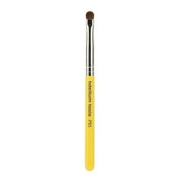 Bdellium Tools Professional Makeup Brush - Travel 755 Smudge, Soft Smoky Look, 4.9 inches