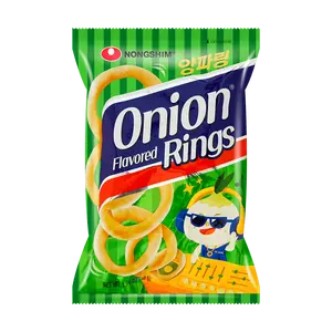 NONGSHIM Onion Rings 50g - Liu Hyun-Woo's Favorite Korean Snack - Random Packaging