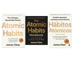 James Clear Atomic Habits Complete 3-Book Collection - Paperback