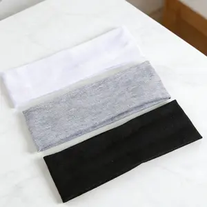 3pcs Plain Stretchy Yoga Headband For Women, Comfortable For Sports, Washing Face & Makeup, Soft Hair Band For Outdoor Party School, Fall Winter Hair Accessories, Vacation Outfit Headwrap