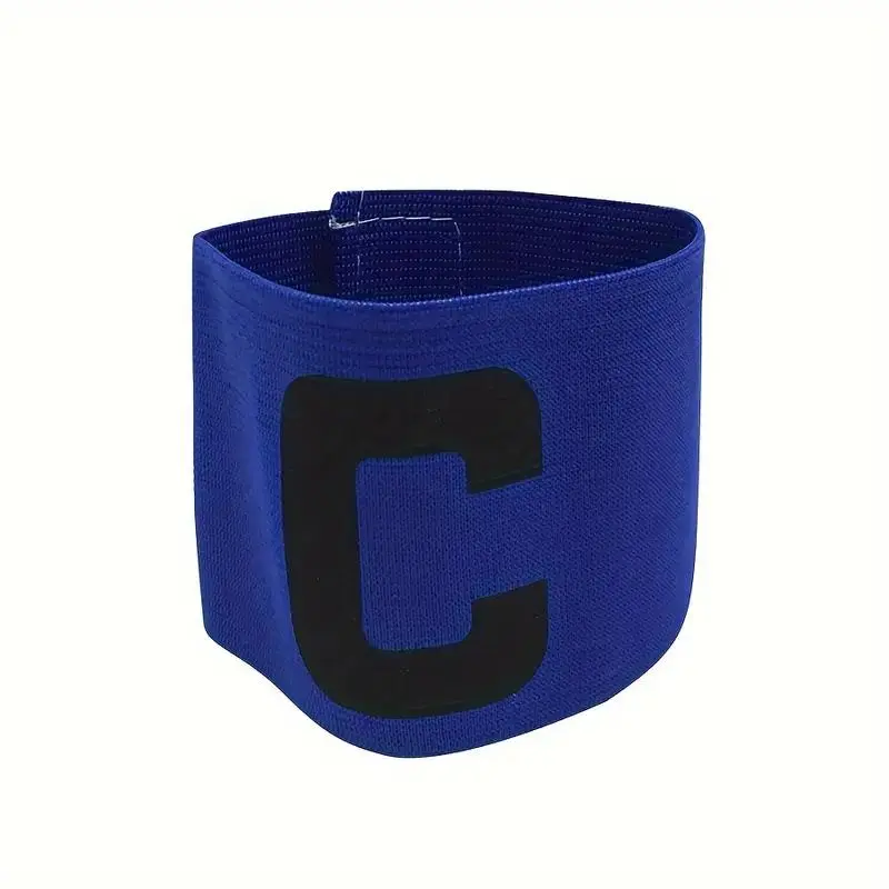 C Letter Armband, Elastic Football Arm Band, Breathable Sports Captain Leader Armband, Soccer Accessories, Sports & Outdoor Accessories