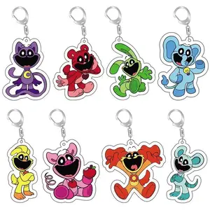 poppyplaytime game smiling animal poppy playtime peripheral pendant acrylic keychain