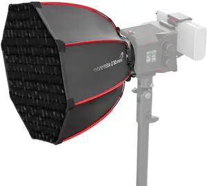 Mini Parabolic Softbox RA-D30 29cm Quick Release, Compatible with  RC60/RC100 Series COB LED Video Light