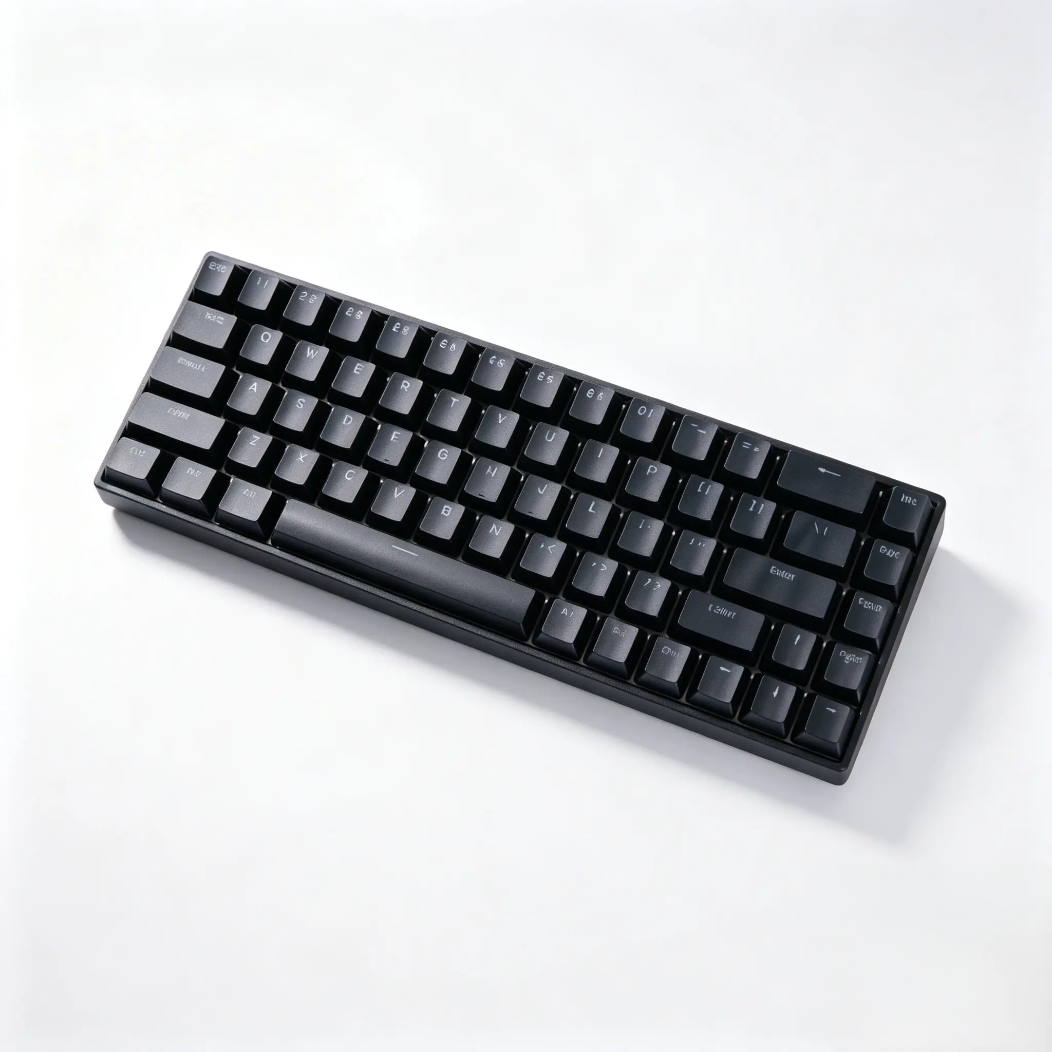 KL68 68 Keys Hot Swappable Mechanical Keyboard, RGB Rainbow Backlit Type-C Wired Gaming Keyboard, Red Switch & Blue Switch Optional, Compact 60% Layout Keyboard for PC Laptop Office Game