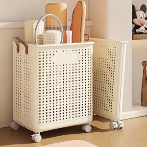 Folding laundry basket Household laundry basket Storage large storage basket Dirty laundry basket Balcony bathroom Dirty clothes storage basket