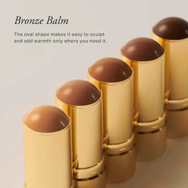 Sheer Bronze Balm Stick, Lightweight Cream Cosmetic for Buildable Coverage and Natural-Looking Warmth, Makeup