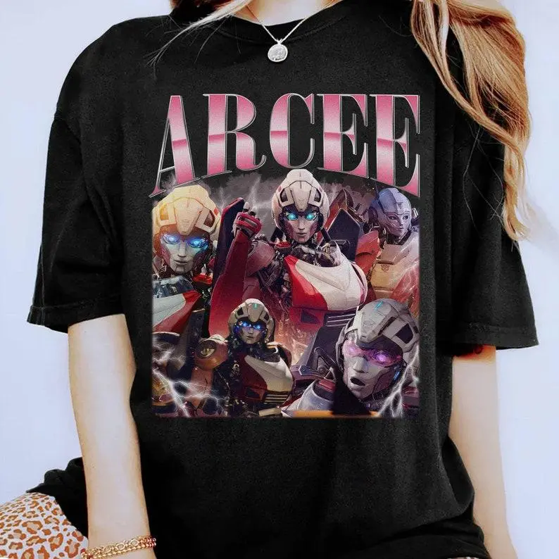 Autobots Arcee Shirt | Vintage Arcee Transformers Shirt | Homage Transformers Shirt | Transformers Rise of the Beasts Shirt Gift for Men and Women