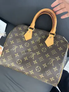 Pre-owned Louis Vuitton canvas Tote Bags lv speedy 25 hand bag