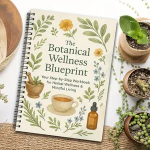 1pc Herbal Spiral Notebook, Travel Diary Notebook: Spiral Bound Notepad, Natural Health Therapy Guide 5.5 x 8.3 Inches Retro Plant Guide, Tear Away Pages for Easy Reference, Ideal Gift for Christmas, Birthdays & Anniversaries, Home Health Care