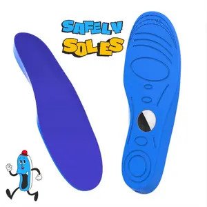 Safely Soles -  Footwear Insole with Hidden AirTag Holder Shoe Comfort