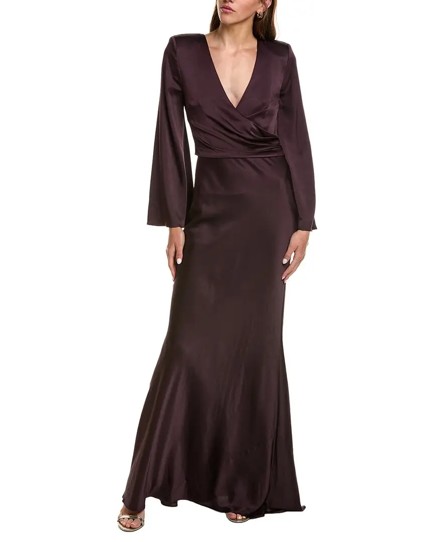 L’AGENCE Manon Surplice Dress