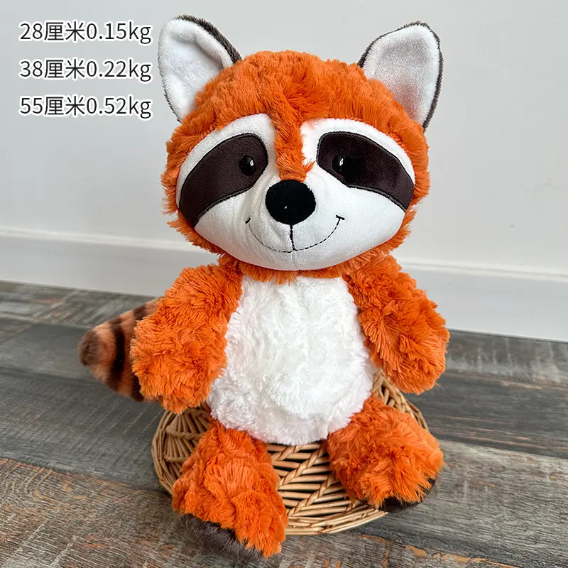 NICI Raccoon Orange