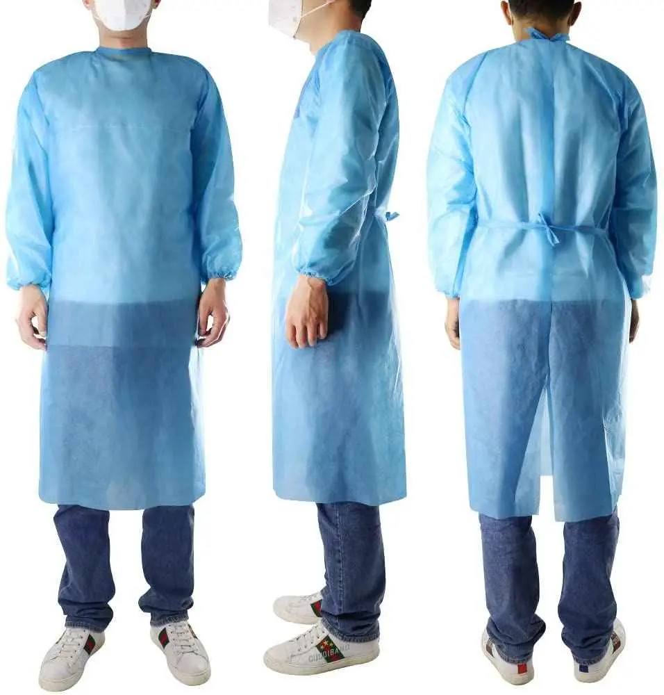 Mens Disposable Protective Uniforms, Zipper-Closure Workwear, Bulk Menswear Safety Suits with Durable Fabric