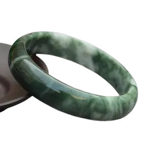 Natural Jade Bangle Bracelet – Healing, Protection & Good Luck Jewelry