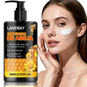 Bee Venom Body Lotion Cream, Balances Skin Tone and Smoothens Skin, Refreshing and Non-Greasy Deep Hydration for Luminous Skin