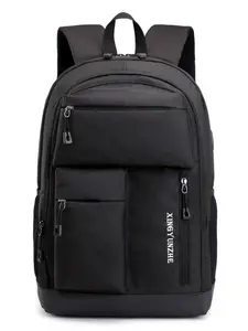 Men's Casual Backpack USB Charging Large Capacity Outdoor Travel Bag Business Laptop Bag, Durable & Spacious Design