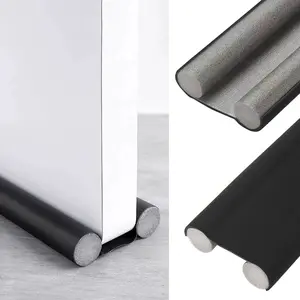 2pcs Door Bottom Sealing Strip, Door Draft Stopper Weather Stripping Noise Blockers Window Breeze Blockers Adjustable Door Sweeps for Exterior & Interior Doors Under Door Draft Noise Blocker, Home Essentials