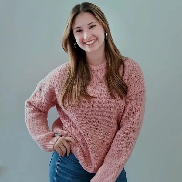 100% Wool Pink Sweater