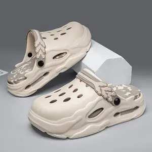 Couple Matching Soccer Season EVA Clogs – Lightweight Slip-On Sport Sandals, Breathable Anti-Slip Comfort Shoes for Game Day, Beach & Casual Wear sporty slife Men's Thick Sole Non-Slip stylish