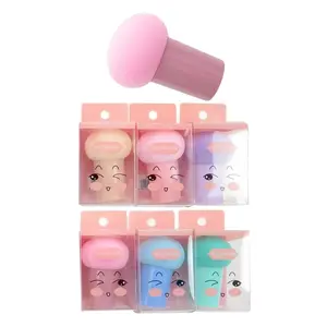 Mushroom Makeup Blender Powder Puff Applicator