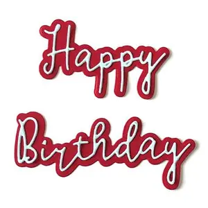 Crafts & Sewing The Stamps of Life Happy Birthday #4 Die Set
