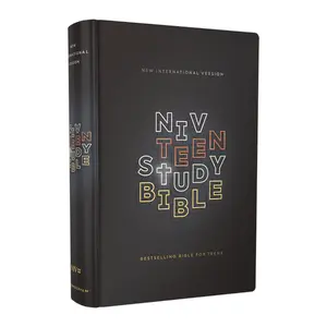 NIV, Teen Study Bible (For Life Issues You Face Every Day), Hardcover, Navy, Comfort Print by Lawrence O. Richards||Sue W. Richards||Zondervan [Hardback Book]