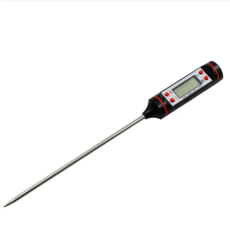 Kitchen Food Baking Digital Cooking Thermometer Electronic Probe Type Digital Display Liquid Grill Thermometer Home