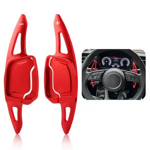 For Audi A1 A4 S4 Avant A5 S5 Sportback Sline 2021 2022 2023 2024 Car Steering Wheel Paddle Shift DSG Extension Gear Accessories Autos