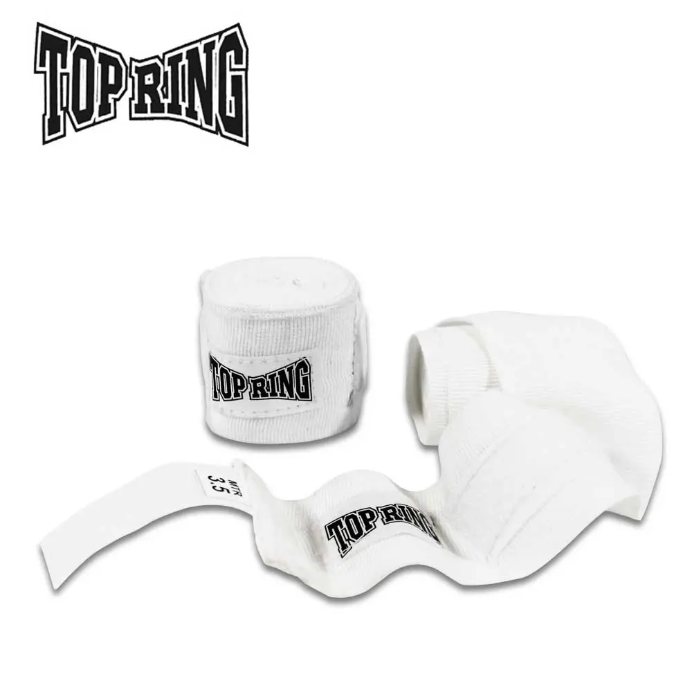 REX 398-WH Boxing Hand Wraps, 2-Piece Set, Long Length 137"x2" Sports & Martial Arts Training Wraps, Two Piece Set