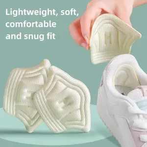 4Pcs Heel Pads Heel Inserts for Shoe,Lightweight,Soft, Comfortable and Snug Fit,Ultra Soothing Heel Protectors for Heel Pain, Heel Slipping, Blisters, Friction