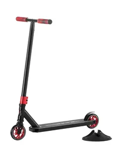 Stunt Scooter For Street Tricks And Freestyle Riding, Suitable For Kids And Adults, Double Layer Lightweight Deck, Durable Aluminum Alloy Frame, 110Mm Wheels, Anti Slip Grip Tape, 3-Stage Adjustable Handlebar, Smooth Ride