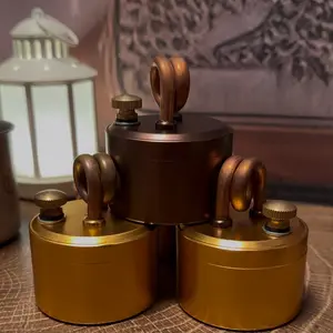 Portable mini camping stove, self-pressurized high-efficiency alcohol burner suitable for outdoor heating, cooking, survival, hiking, backpacking, emergency preparedness, coffee and tea brewing, windproof