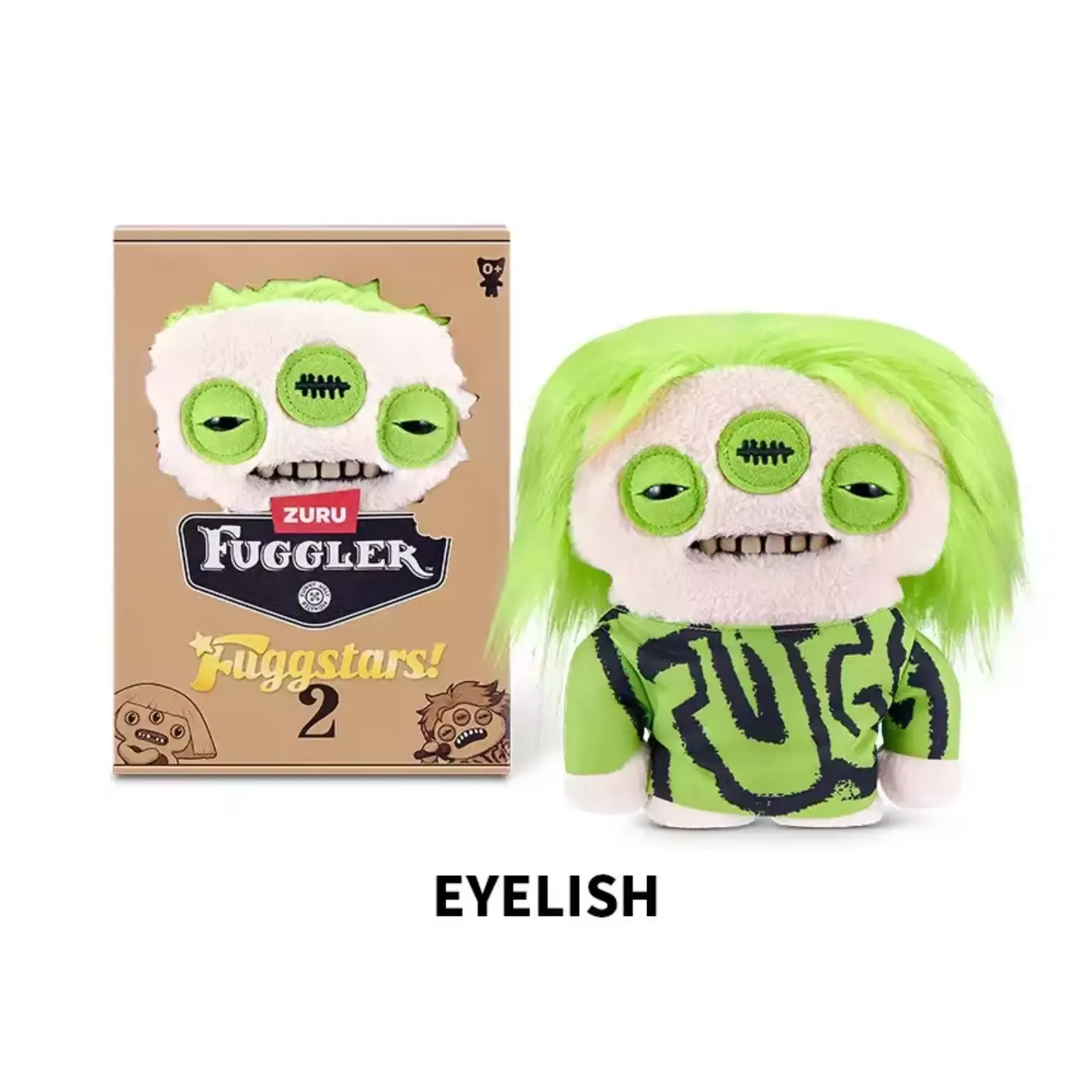 ZURU Fugglers Fugg Stars Series 2 9" Plushies (Eyelish)
