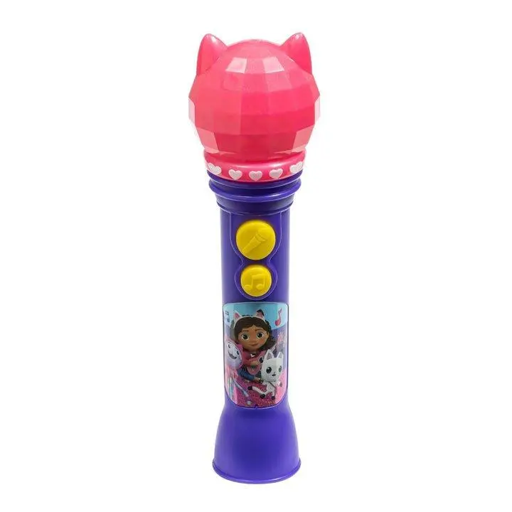 Gabbys Dollhouse Karaoke Microphone Toy for Kids