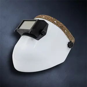 Outlaw Leather Proliner — White Shell with Saddle Floral Top