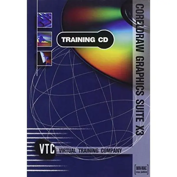 USED-CorelDRAW Graphics Suite X3 VTC Training CD