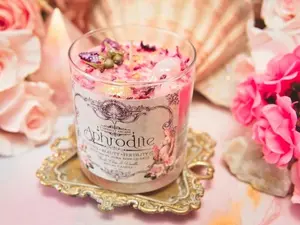 Aphrodite Goddess Ritual Candle - Goddess of Love & Beauty - Ornaments, Decor