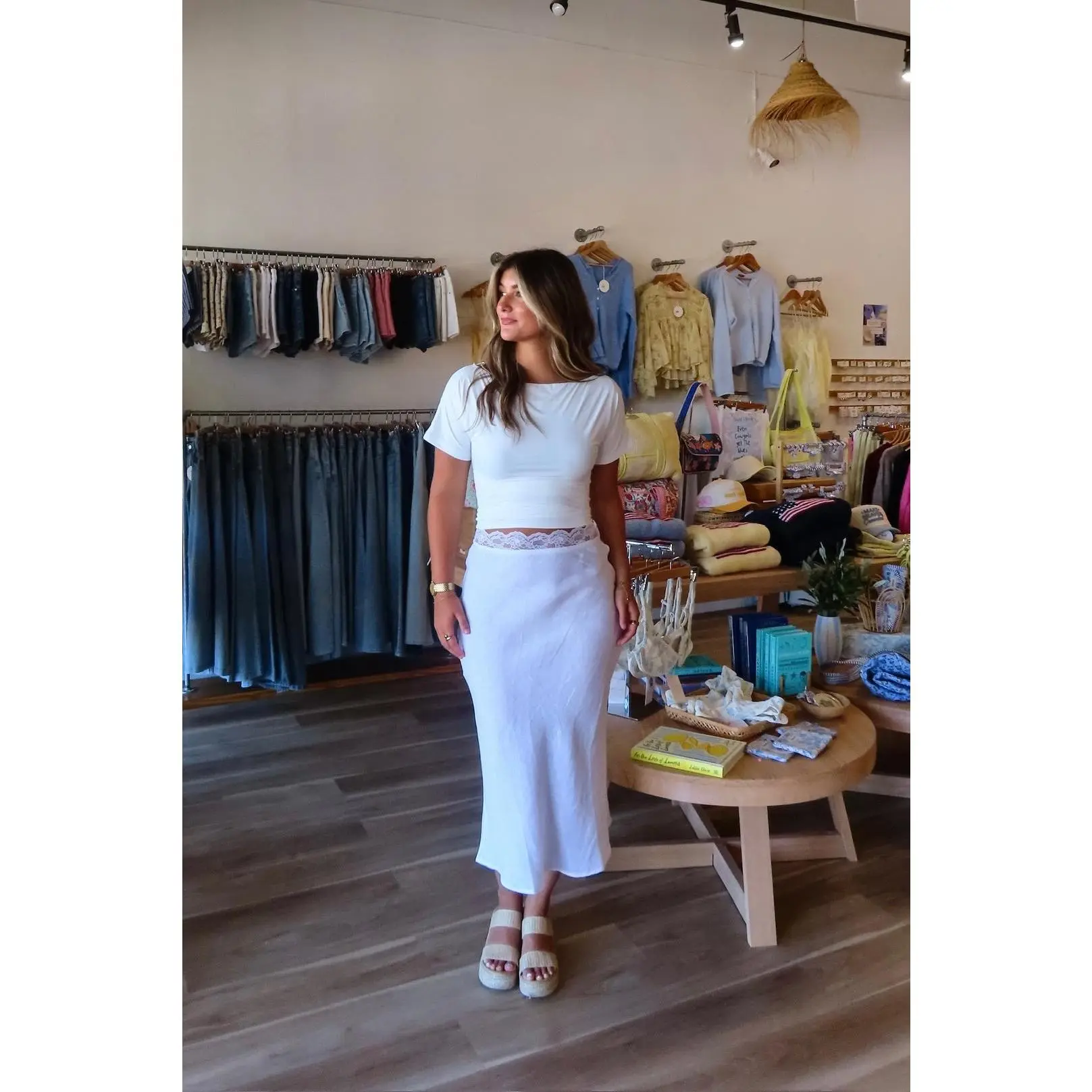 Scottie Linen Skirt