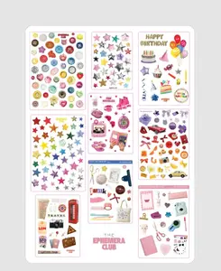 Mini Sticker Sheets Vol. 1 | 5x7 Matte | Mini Collection