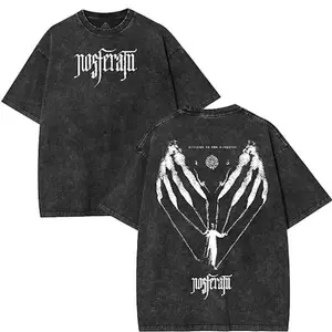 Men Gothic Vampire Horror Graphic Shirt Dark Movie Aesthetic Soft Comfortable Casual Wear for Horror Film Fans Halloween Outfits Street Style Everyday Look