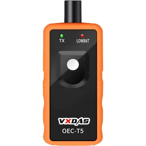 VXDAS OEC-T5 TPMS Relearn Tool 2025 Edition for GM Vehicles 2006-2024, Tire Pressure Sensor Reset Tool Compatible with Chevy Buick GMC Opel Cadillac, Supports 315MHz & 433MHz OEM Sensors