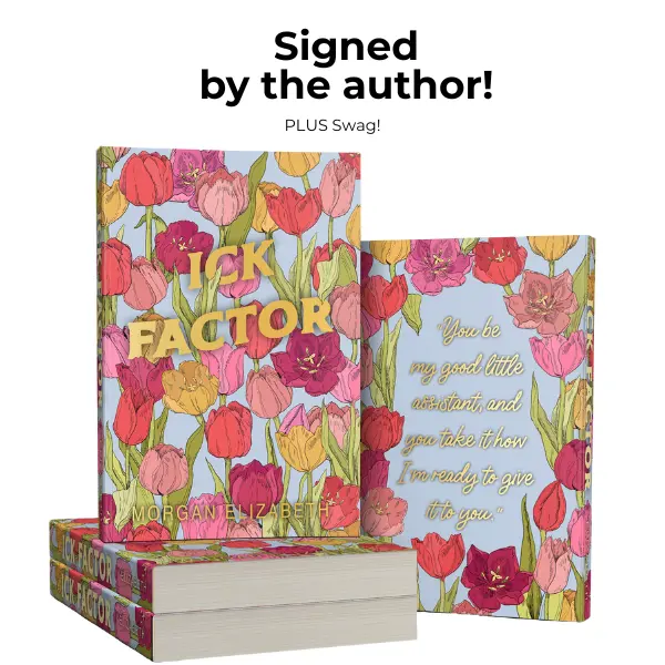 Ick Factor Special Edition Novel - Signed by the author with Foil detailing