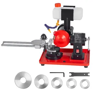 VEVOR Circular Saw Blade Sharpener with Water Tank, 370W 3590RPM Rotary Angle Mill Grinder, Water Injection Sharpening Machine with 5 Grinding Wheel - Fits 3.2 to 27.5 Circular Saw Blades