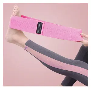 1pcs Resistance Booty Bands, Fabric Glute Loop Bands with 25% Stretch & 11LBS Tension, Non-Slip Hip Bands for Leg and Butt Training, Multiple Colors Exercise Bands for Home Gym Fitness, Glutes Workout Equipment