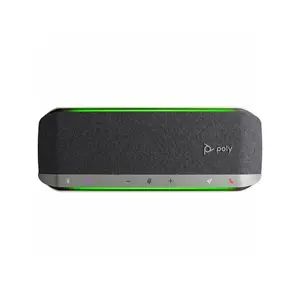Poly - Sync 40 Smart Speakerphone (Plantronics) - Flexible Work Spaces - Connect to PC/Mac via Combined USB-A/USB-C Cable and Smartphones via Bluetooth - Works with Teams (Certified), Zoom & More