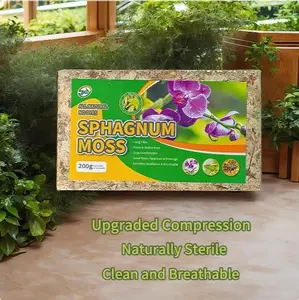 3.5oz/5.3oz/7oz High Compression Rate and Strong Water Absorption Sphagnum Moss for Plants and Climing Pet Tray Tree
