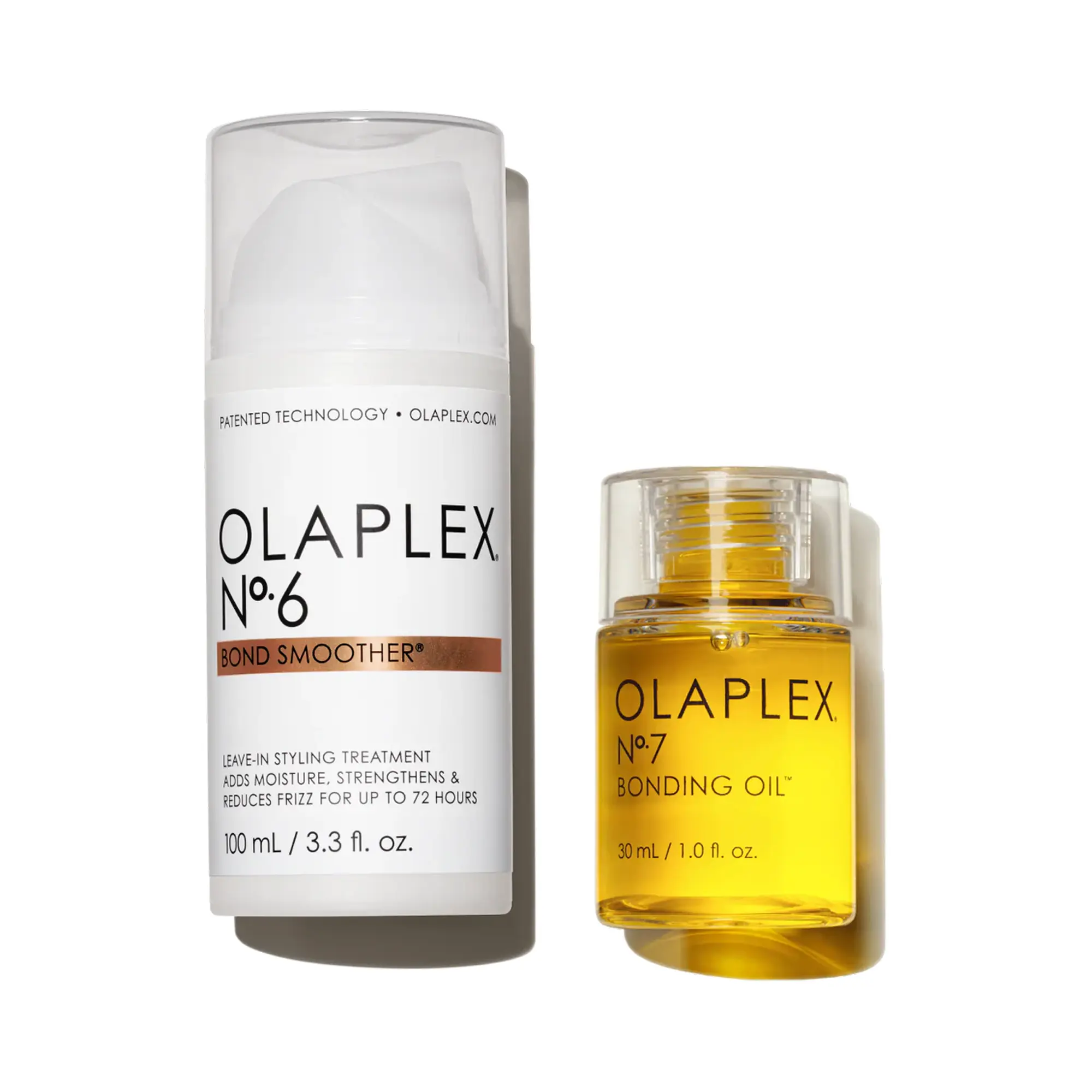 Olaplex No.6 Bond Smoother 3.3oz + No.7 Bonding Oil 1oz Duo Olaplex No.6 Bond Smoother 3.3oz + No.7 Bonding Oil 1oz Duo